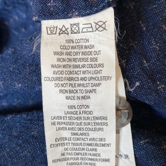 French Connection button down dress - Picture 6 of 6